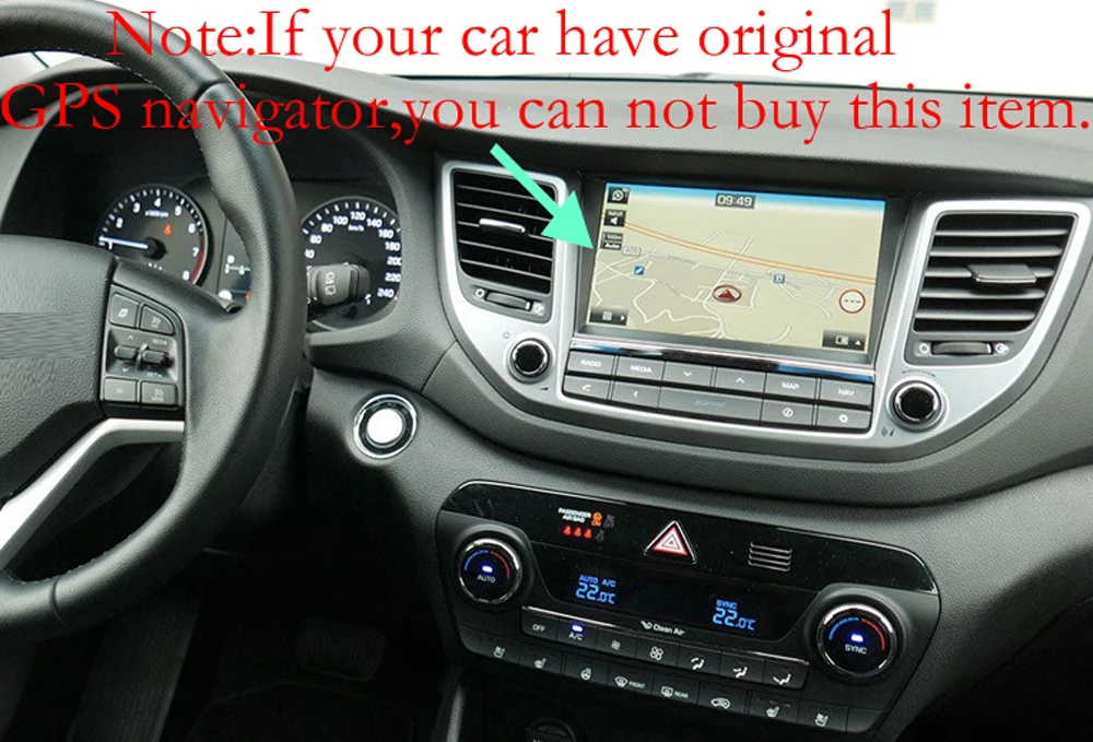 Top MAX Android 8.1.0 Car DVD Player For Hyundai Tucson 2015 2016 2017 GPS Navigation System Radio WiFi Steering wheel control 0