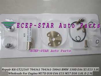 

Free ship Turbo Repair Kit rebuild GT2256V 704361 704361-5006S Turbocharger For BMW 330D E46 X5 E53 3.0L M57 D30 M57D 3.0D 2.9L