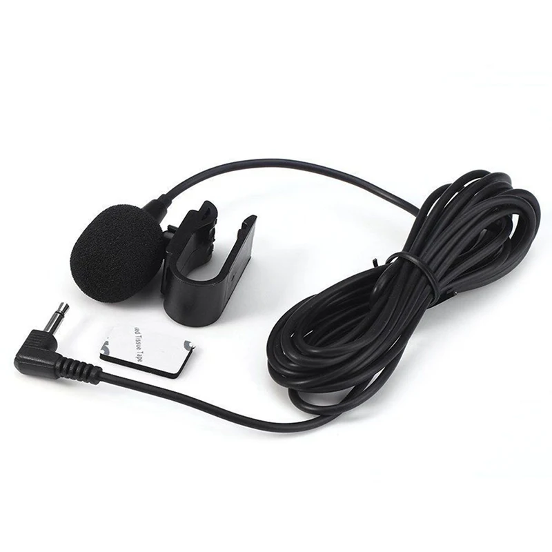 3m Long Professionals 3.5mm Jack Plug Mic Stereo Mini Wired External Microphone Car Audio Microphone For Auto DVD Radio