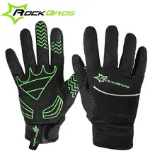 ROCKBROS Summer Cycling font b Gloves b font Full Finger Touch Screen Motocross Fitness Bike font