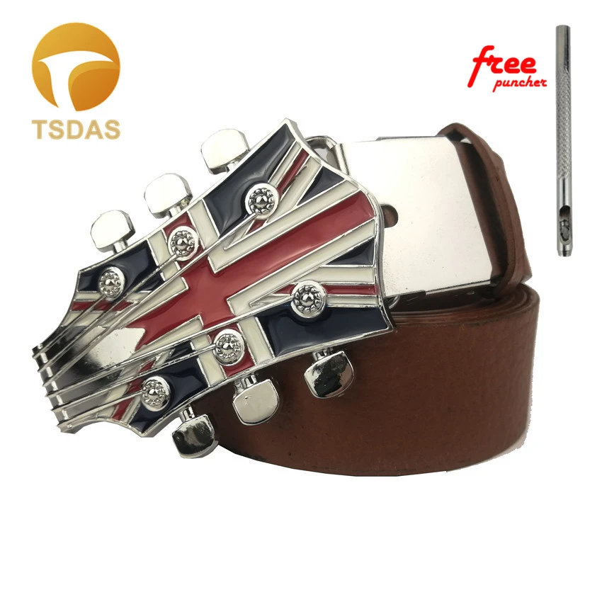

Fashion Guitar Belt Buckle Musical Instrument Metal Guitar Belt Buckles Birthday Gifts for Boyfriend