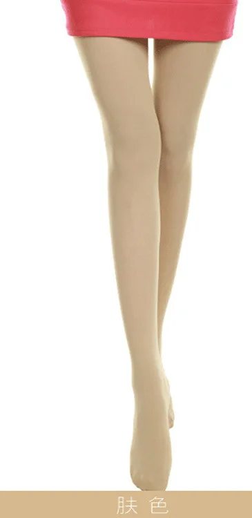 140D сексуальные длинные женские чулки, колготки,, около 80 г/шт., высокое качество - Цвет: Бежевый