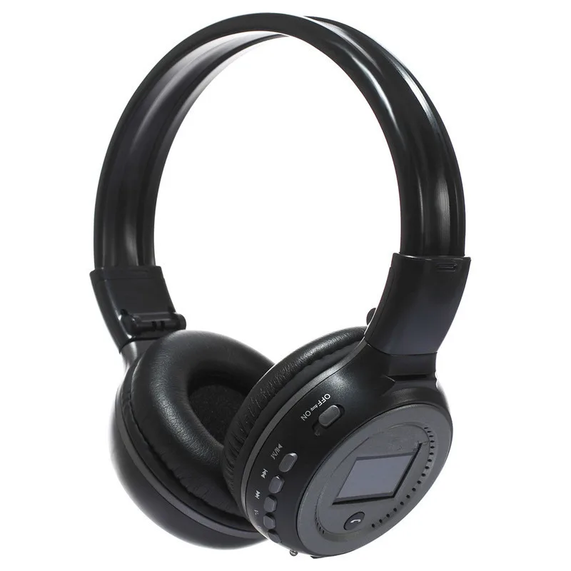 Black ash Bluetooth наушники HiFi стерео Беспроводная гарнитура с микрофоном Bluetooth наушники fm-радио Play наушники - Цвет: Black ash