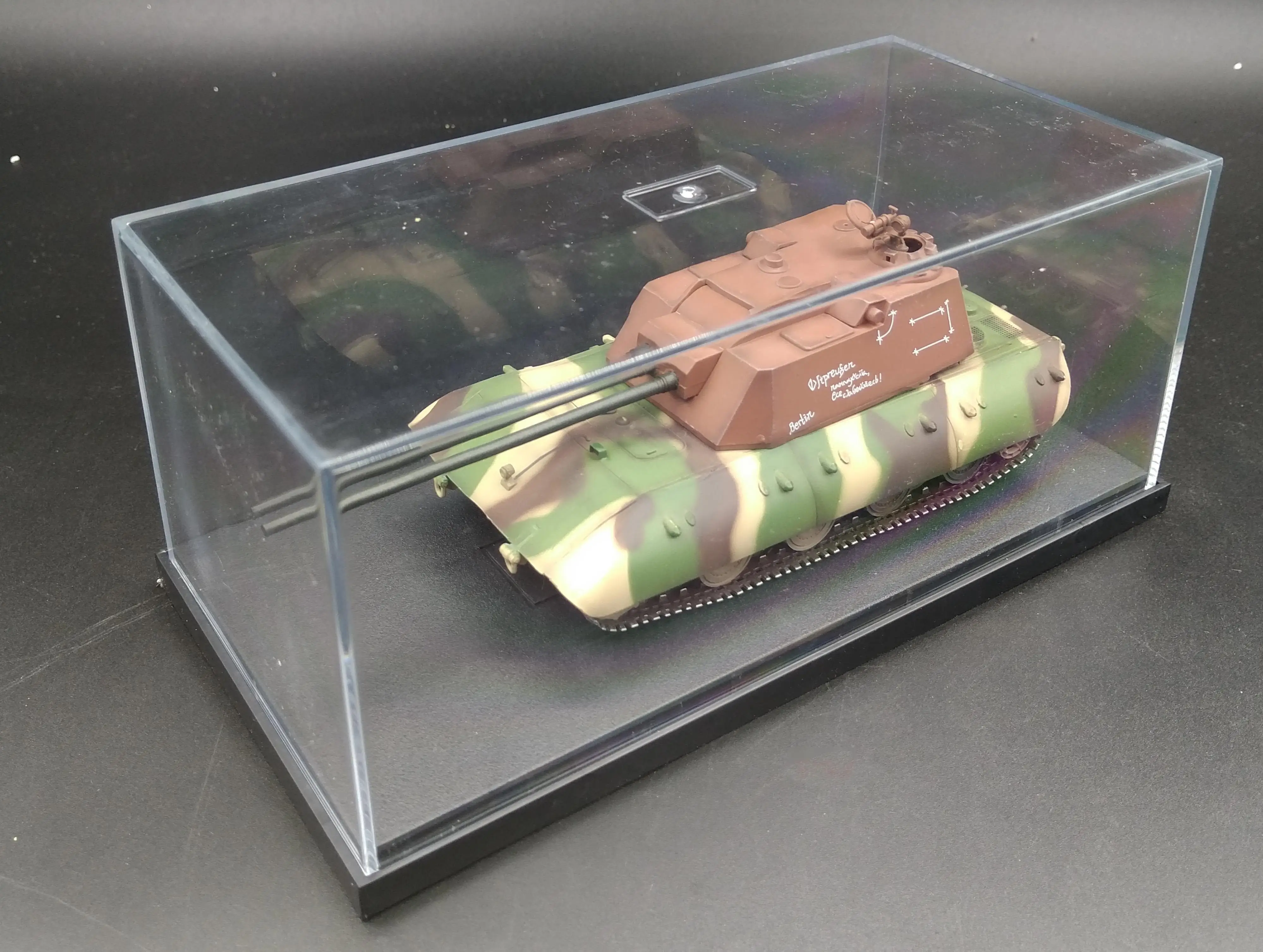 WWII немецкий E 100 w/Flak 88 1/72 без литья под давлением модель готового танка| |