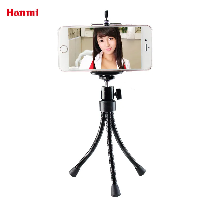 

Hanmi 360 Degrees Metal Tripode Universal Holder Tripod For Fishlight Camera Smartphone Mobile Phone Mini Flexible Tripod Tripod