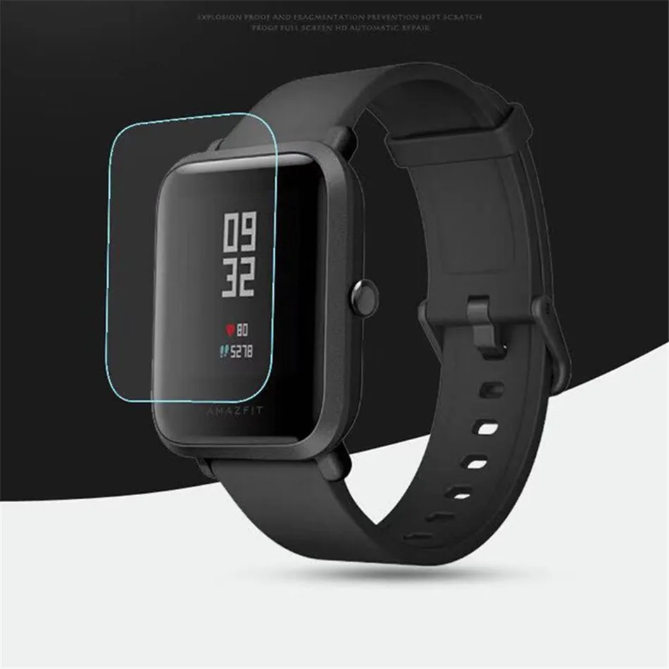 100 шт/оптовая продажа Оригинальная для xiaomi huami Amazfit bip защита экрана ультра тонкая