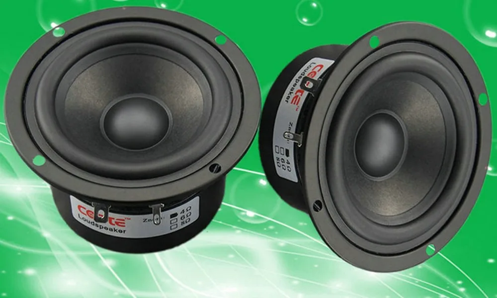 3 дюймовый hifi полный диапазон стерео анти магнитный круглый динамик для ремонта