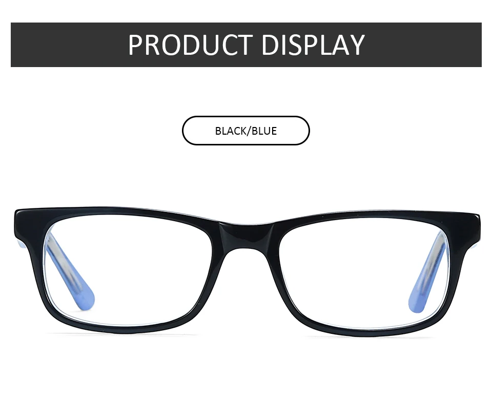  Boys Prescription Glasses Anti Blue Ray Progress Prescription Lens Fashion Metal Glasses Frame Eyewear Glasses (3)