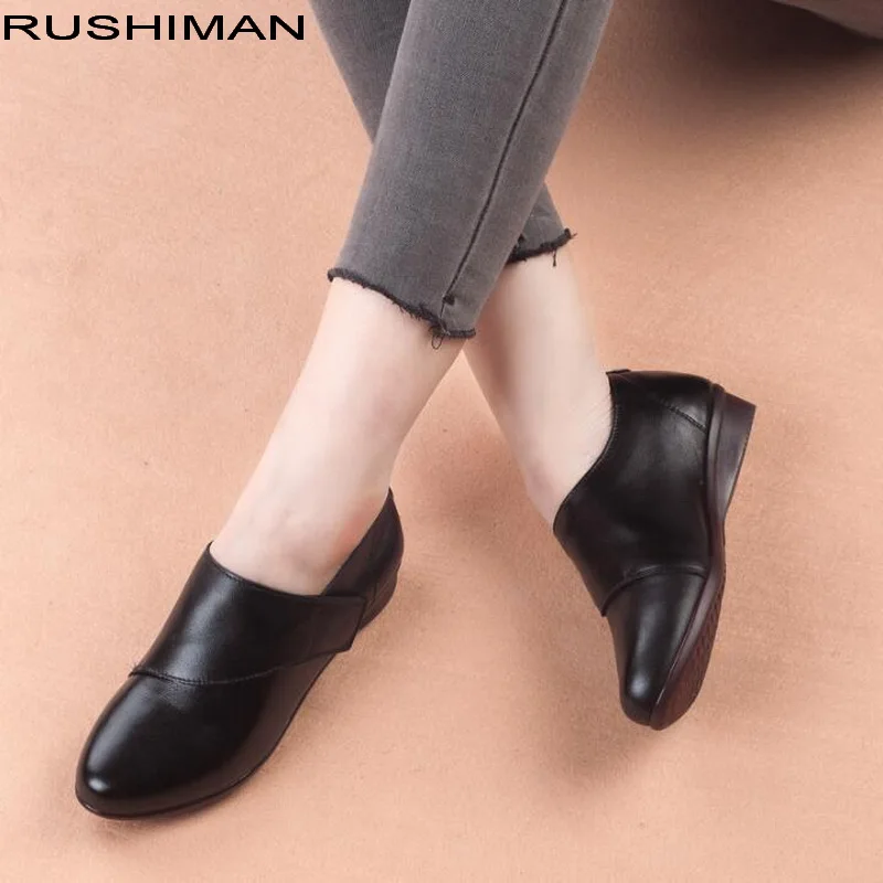 Handmade vintage women shoes Pointed Toe Genuine Leather flat shoes female moccasins loafers soft Comfortable casual shoes Femal цена Handmade vintage women shoes Pointed Toe Genuine Leather flat shoes female moccasins loafers soft Comfortable casual shoes Femal цены онлайн