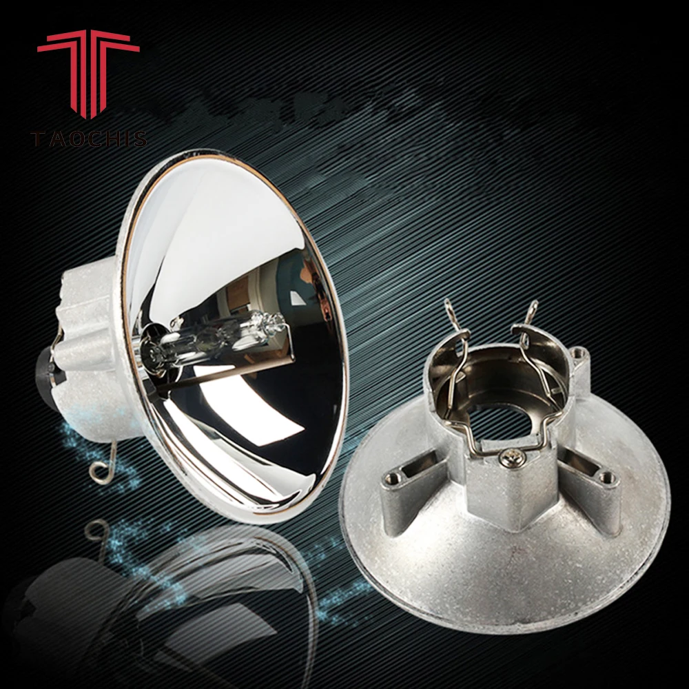 TAOCHIS Z9 رئيس كشاف ضوئي عدسة عاكسة وعاء مقاومة للحرارة تعديل شعاع عالية عاكس أكواب HID زينون الهالوجين الضباب مصباح TAOCHIS Z9 رئيس كشاف ضوئي عدسة عاكسة وعاء مقاومة للحرارة تعديل شعاع عالية عاكس أكواب HID زينون الهالوجين الضباب مصباح
