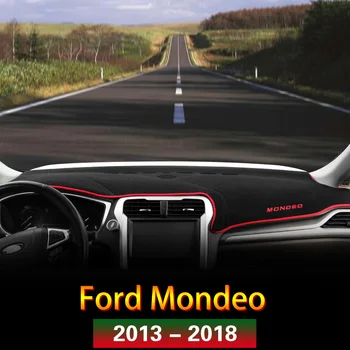 

1Pcs For Ford Mondeo 2013 2014 2015 2016 2017 2018 Car Dashboard Center Console Cover Dash Mat Protector Sunshield Accessories