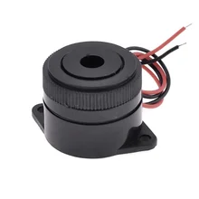 Black cover 3-24 V DC 2 wire type electric machine Industrial continuous sound buzzer 105 dB#8