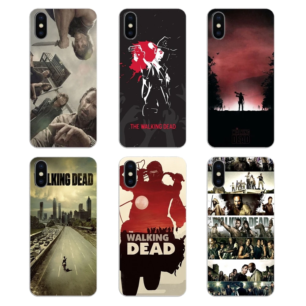 

the Walking Dead Transparent Soft Shell Covers For Huawei Honor 8 8C 8X 9 10 7A 7C Mate 10 20 Lite Pro P Smart Plus