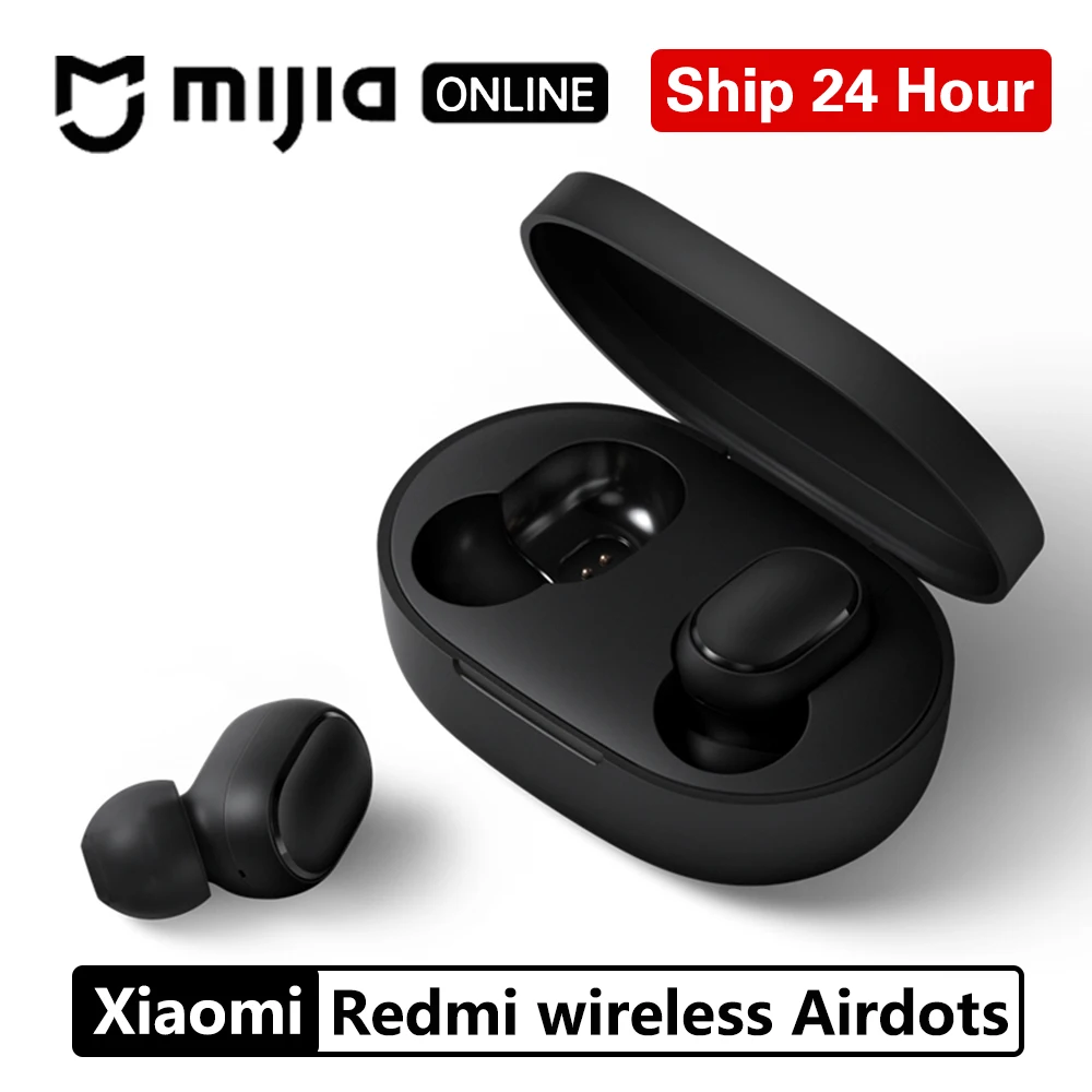 Xiaomi Redmi Airdots S In Ear TWS Bluetooth5.0 Earphone Bass Stereo Wireless Cancellation With Mic Handsfree Earbuds AI Control|Phone Earphones & Headphones| - AliExpress