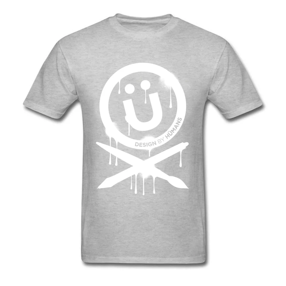 Camisa T Shirt New Arrival O Neck DBH Artist Series Splattered Logo Pure Cotton Young Tops Tees Design Short Sleeve Tops Tees DBH Artist Series Splattered Logo grey