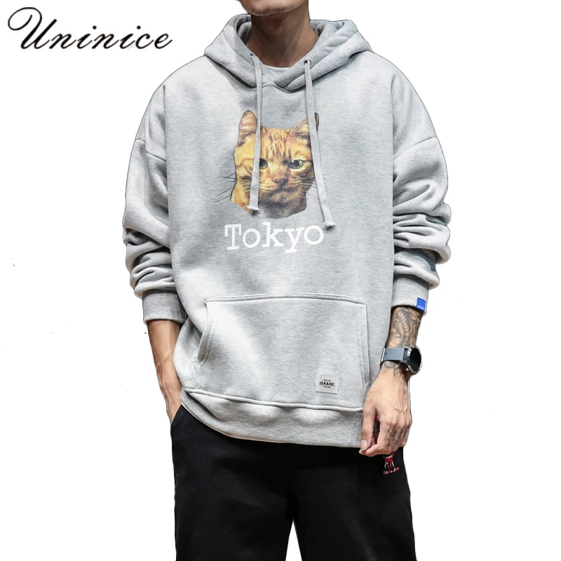 2018 Spring New Male Fashion Hoodies Cacual Street Style Oversize