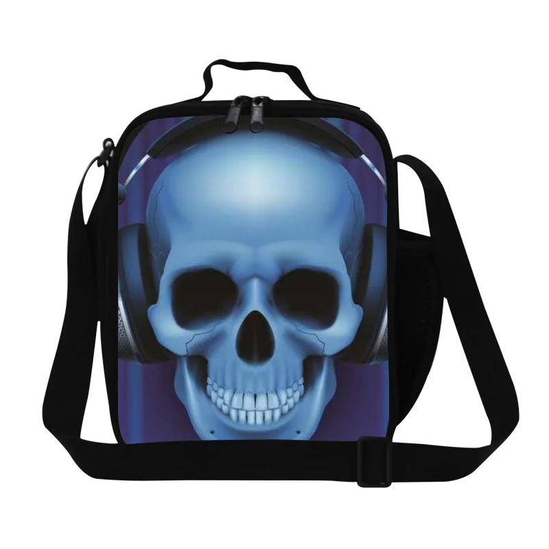 Buy Dispalang Skull Lunch Bags For Boys Personalized