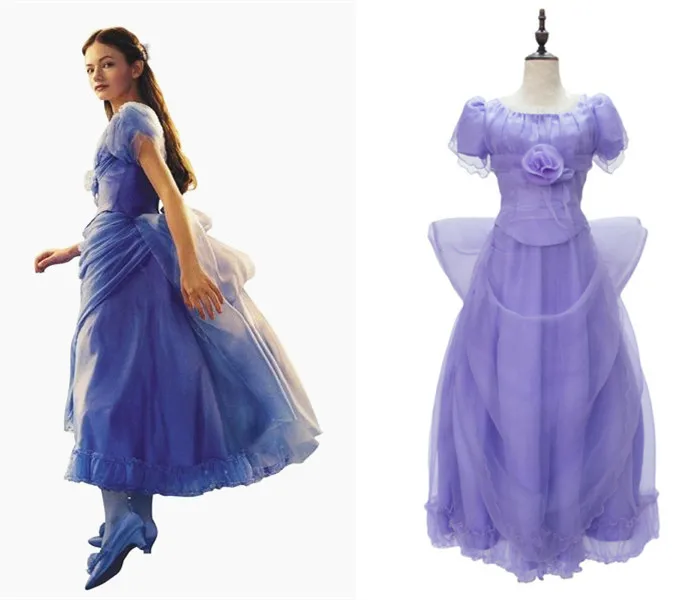 The Nutcracker And The Four Realms Women Clara purple dress Princess
