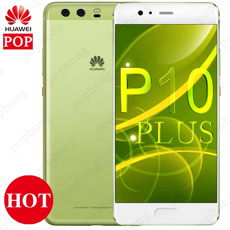 Origianl Huawei P10 Plus Leica Camera kirin 960 Octa Core 5.5 Inch 6GB RAM 64GB ROM 20.0MP Mobile Phone Fingerprint ID