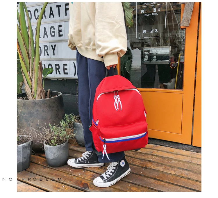 Menghuo Women Backpack Waterproof Nylon School Bags for Teenager Girls Female Preppy Style Small Backpack Mochilas Women Bag New_17
