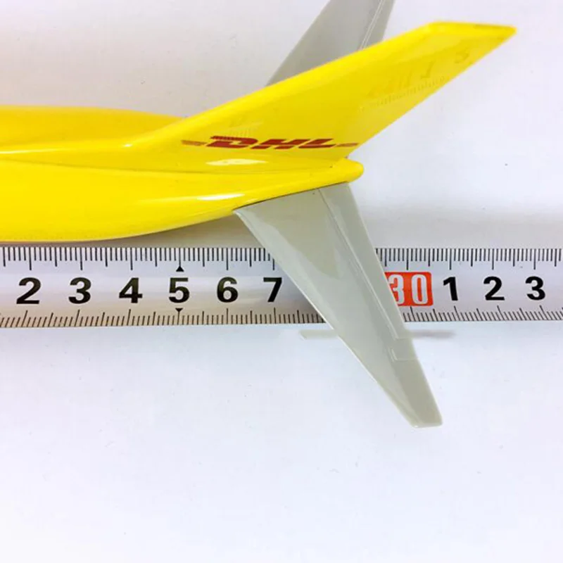 30 см 1: 230 весы Boeing B737-800 модель DHL экспресс-доставка Авиакомпания с базовым сплавом самолет Коллекционная домашняя коллекция