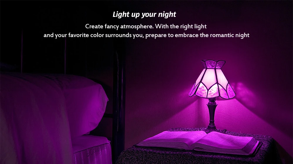 Yeelight светодиодный лампы комбинированная фара смарт-лампы в виде E27 питаемые через USB порт Фоточувствительный и инфракрасный человеческого