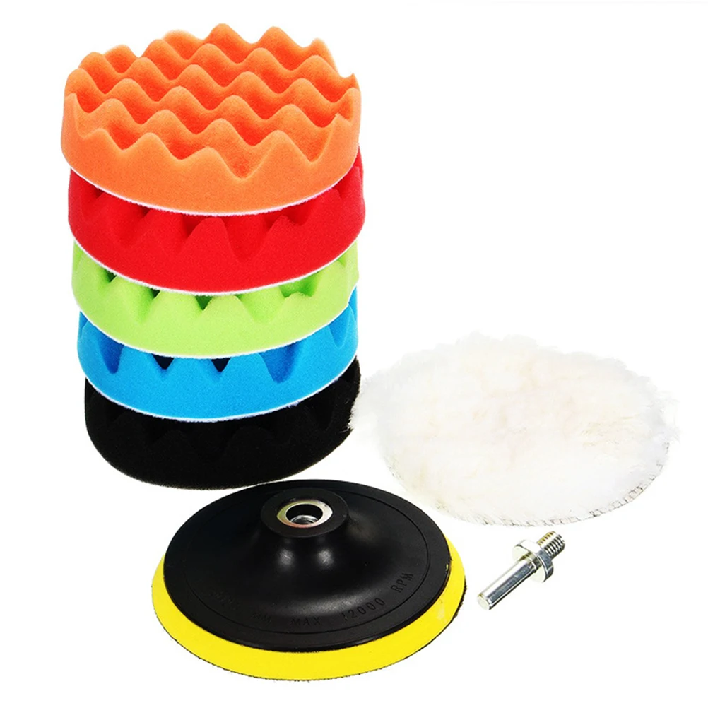 

Car Buffing And Polishing Pad Global 4inch Pads For Car Sealing Glaze Polishing Waxing Cleaning Car Care Tool For Car Washer