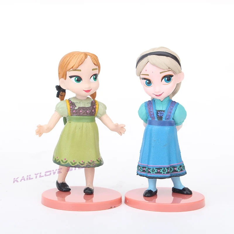 Новые 9 шт./лот игрушки принцессы куклы Белоснежка Ариэль Рапунцель Белль Моана