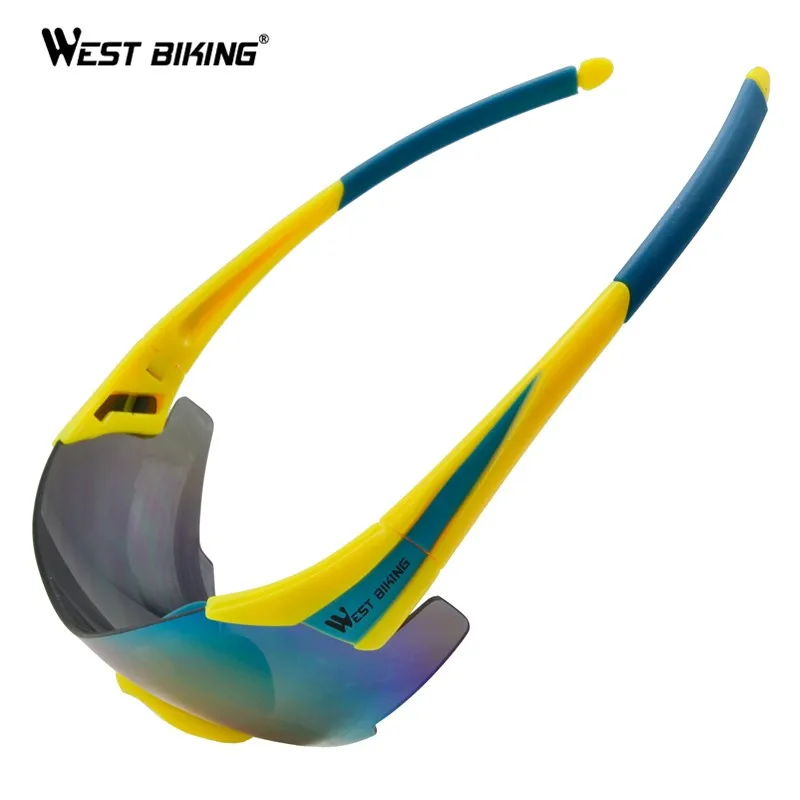 WEST BIKING, очки для велоспорта, цветные, для женщин и мужчин, для спорта на открытом воздухе, для велосипеда, ветрозащитные солнцезащитные очки, 5 цветов, очки для велоспорта