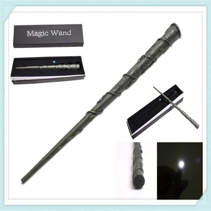 HOT Led Lightting Magical Wand of Harry Potter Ron Weasley Snape Hermione Voldemort Magic Wand Magical Cosplay Toys Wholesale