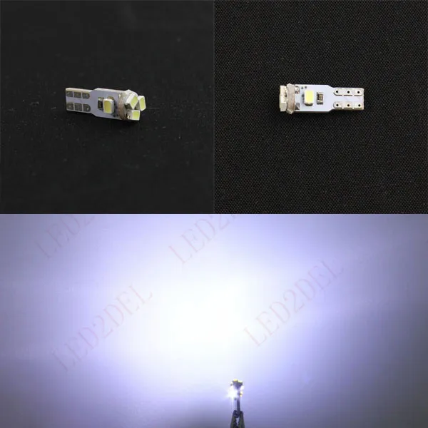 

20x Error Free T5 17 18 27 37 58 3020-5SMD LED Instrument Dashboard Indicator Light Bulbs For Volov