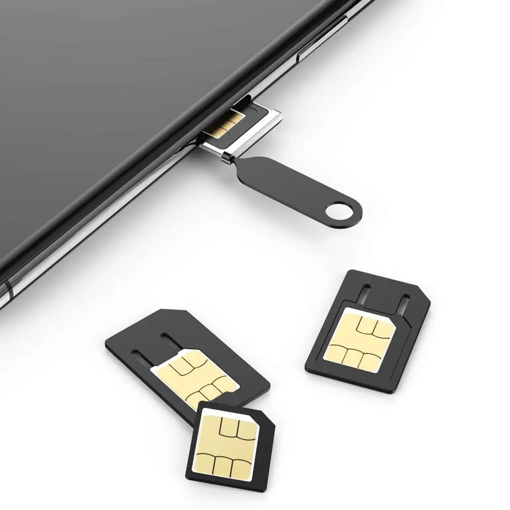 Универсальный адаптер для нано SIM Micro Nano USB с карты набор иголок iPhone 6 6S плюс 5S 5