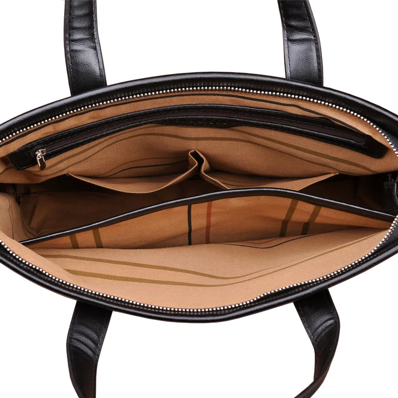 Деловой мужской портфель, кожаная сумка на плечо, мужские сумки для ноутбука, офисный Большой Вместительный мужской портфель, кошелек