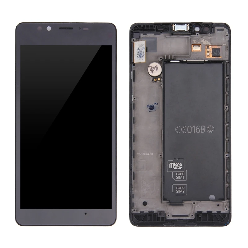 

High Quality LCD Screen and Digitizer Full Assembly Lcd Replacement Glass with Frame For Microsoft Lumia 950