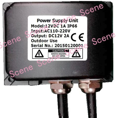 

IP66 Waterproof power supply Power adapter DC12V-1A