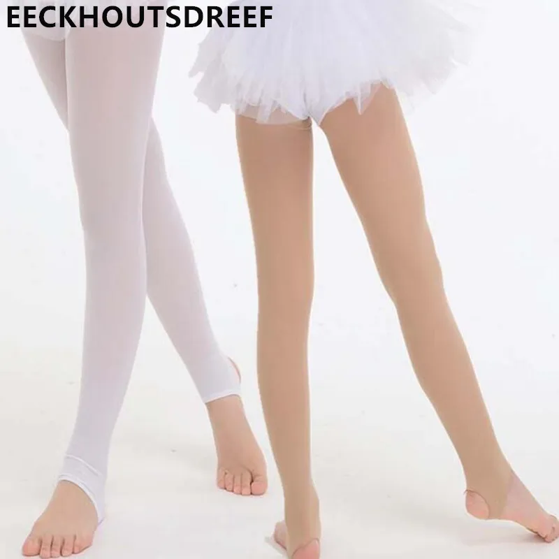 2019Spring Candy Color Kids Pantyhose Ballet Dance Tights for Girls