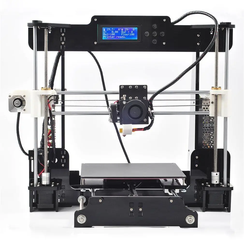 3d принтер сбой питания повторная печать A8 Prusa i3 MK8 LCD2004 MK3 Heatbed DIY kit Impresora 3D|3D