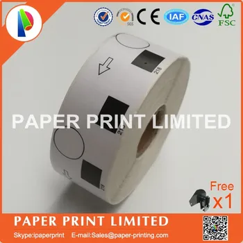

2 Refill Rolls Compatible DK-11218 Label Diameter 24mm Round 1000Pcs Compatible for Brother Label Printer QL-700/710/720 DK-1218