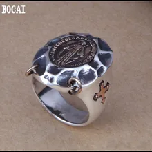 925 Серебряное винтажное индивидуальное тайское серебряное кольцо