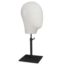 21 дюймов женский парик стенд манекен голова модель парики/очки/гарнитура дисплей шляпы стойки