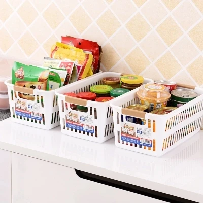 Truyoo Japan Plastic Refrigerator Food Seasoning Bottle Storage Baskets Rack Box 