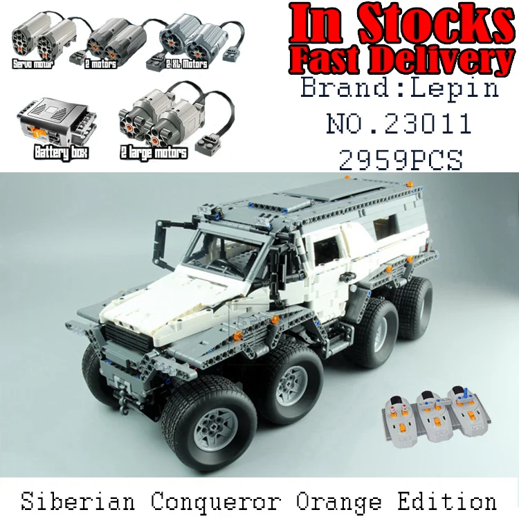 

LEPIN 23011 2959Pcs Technic Series Off-road vehicle RC car Model Building Blocks Bricks Compatible 5360 Toys for chidren gifts