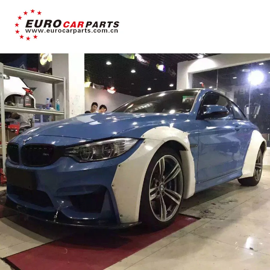 

F82 M4 Lb wide style FRP material over fenders fit for F82 M4 LB performace over fenders