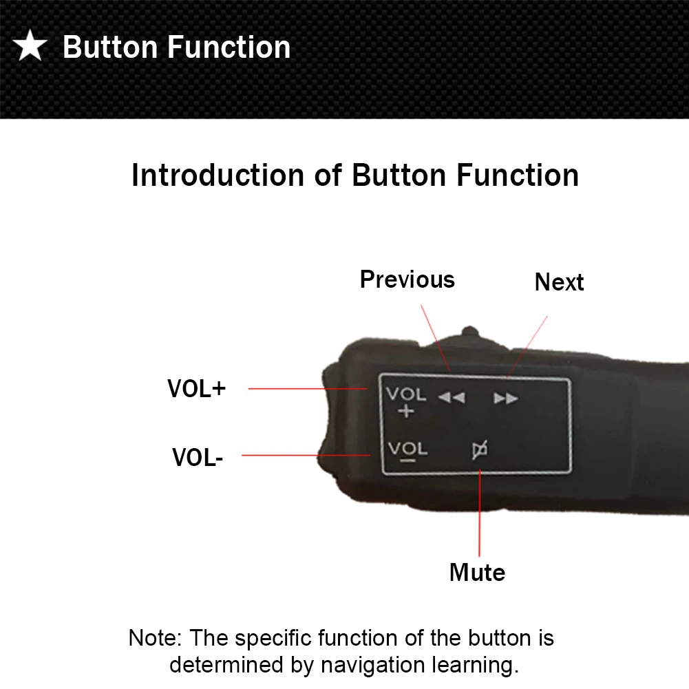 Профессиональный многофункциональный руль кнопка беспроводной универсальный контроллер ABS Android DVD навигатор