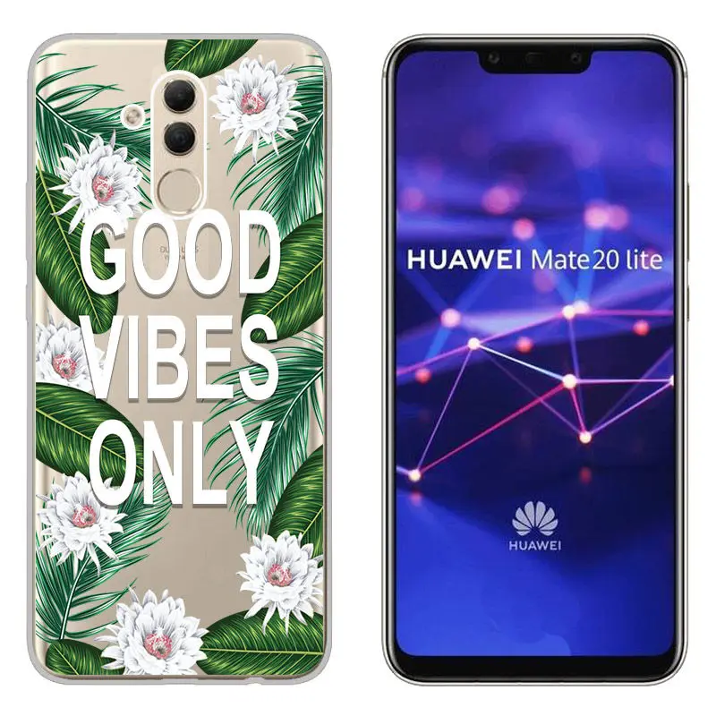 Arvin Painted Flower Fundas FOR Huawei mate20 lite mate 10 Lite Soft Silicone Back Phone Cover FOR Huawei Mate 10 Pro TPU Case  (5)