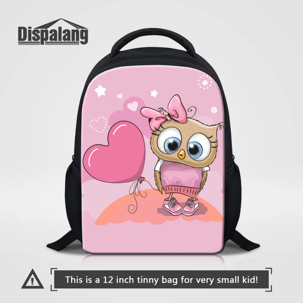 

Dispalang Cute Owl Kids School Bag Lovely Cartoon Animal Print Schoolbag for Children Casual Little Baby Bookbag Mochila Escolar