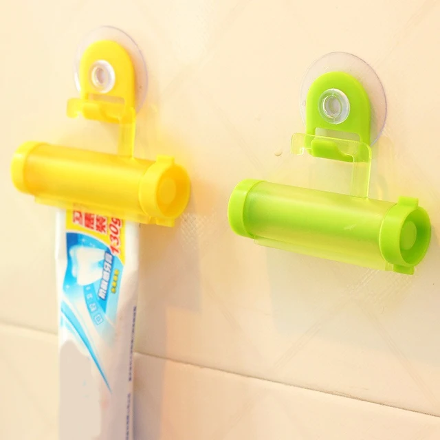 Suction Plastic Rolling Tube Squeezer Useful Toothpaste Easy Dispenser Bathroom Toothpaste Holder Bathroom Home Accessories Suction Plastic Rolling Tube Squeezer Useful Toothpaste Easy Dispenser Bathroom Toothpaste Holder Bathroom Home Accessories