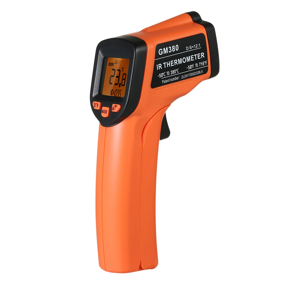 

LCD Display Handheld IR Infrared Thermometer Digital thermometer Temperature Tester thermal imager Thermoregulator