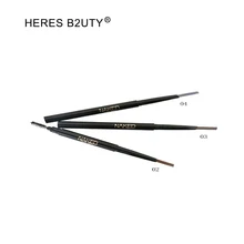 Бренд HERES B2UTY 2 в 1 водонепроницаемый карандаш для бровей+ кисти для бровей инструменты 3 цвета бровей Определитель макияж карандаш для бровей
