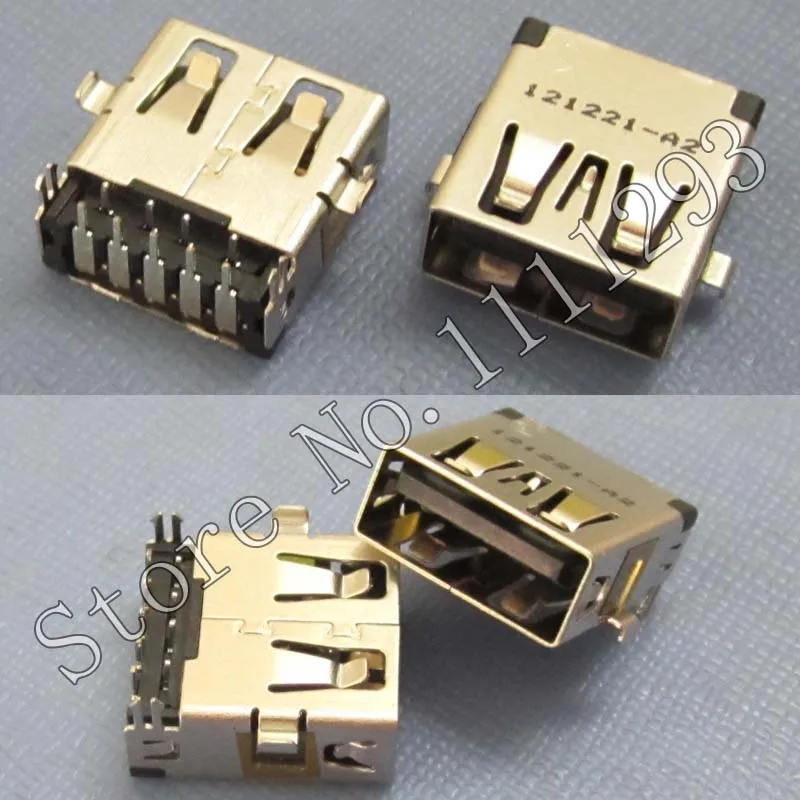 10 шт./лот разъем 3 0 USB для HP EliteBook 720 740 750 820 840 850 G1 G2 Zbook 14 и т. д. порт ноутбука USB3.0|connector